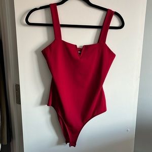 Red Bodysuit